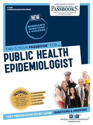 cover image of Public Health Epidemiologist
